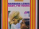 BARBARA LEWIS: Baby, I'm Yours 45 (PC with tiny spine split, Stereo jukebox EP