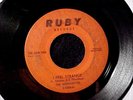 WONDERETTES I Feel Strange DETROIT NORTHERN SOUL 45 Rare Original on RUBY HEAR