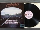 RARE BLUESROCK LP OF TRAMLINE, SOMEWHERE DOWN THE LINE, UK PINK ISLAND