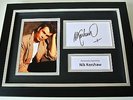 Nik Kershaw SIGNED A4 FRAMED Photo Mount Autograph Display 80's Music & COA