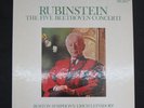 RUBINSTEIN : The Five Beethoven Concerti  LEINSDORF RCA  4 lp Box