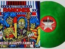 We're a Happy Family: A Tribute to the Ramones Neon Green VINYL NEW FREE SH