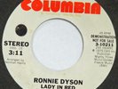 RONNIE DYSON Lady In Red COLUMBIA 45 northern soul disco NM 7”