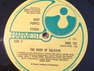Deep Purple - The Book Of Taliesyn RARE 1st UK Press Harvest 12