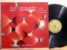 US Decca 9716 Franck Faure VIOLIN Sonata JOSEPH Fuchs Balsam VG++