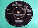 THE BEATLES-YELLOW SUBMARINE/ELEANOR RIGBY-PARLOPHONE R.5493 1966 - TOP EX+
