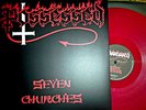 Possessed , Seven Churches (Vinyl_LP_Limited Edition_Reissue_Red Coloured Vinyl)
