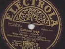 Dizzy Gillespie Orchester auf deutscher Electrola 1947 : Cuban be + Cubana bop