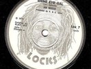 JAH WOOSH Shine Eye Gal Vinyl Record 7 Inch Locks Lox 7 1975 EX