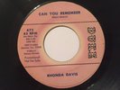 RHONDA DAVIS Can You Remember DUKE RARE NORTHERN SOUL PROMO 45