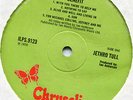 Jethro Tull   **   Benefit  **  UK Chrysalis White Text 1st Press  LP    1970