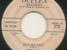 JESSE ALLEN on Duplex —LOVE MY BABY— mod r&b rocker 45 | RARE ORIG | LISTEN