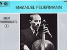 HQM 1079 UK - EMANUEL FEUERMANN - SCHUBERT ARPEGGIONE / BEETHOVEN CELLO SON. NM