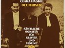 GRUMIAUX HASKIL BEETHOVEN COMPLETE VIOLIN SONATAS PHILIPS STEREO 4 LP 6733001 NM