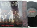 KLP207 - Manowar - Into Glory Ride (MFN 6) UK LP + OIS, music for nations 1983