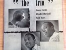 THE TRIO HANK JONES KENNY CLARKE SAVOY 1956 ORG DG BLOOD LBL RVG HAND-ETCHED