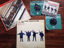 The Beatles Vinyl Record Albums, Help 1962-1969 Double albums and three 45's
