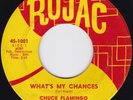 Rare Northern Soul---CHUCK FLAMINGO--What's My Chances---ROJAC  1001