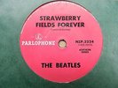 THE BEATLES. STRAWBERRY FIELDS. NEW ZEALAND