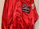VINTAGE ELVIS IN CONCERT TCB HOWE ATHLETIC APPAREL USA RED NYLON JACKET LARGE