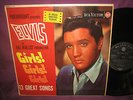 LP Elvis Presley: Girls, Girls, Girls - UK RCA RD 7534 Silver
