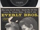 THE EVERLY BROTHERS   Rare 1958 Aust Only 7