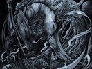 Black Funeral ?– Ankou And The Death Fire - Gatefold LP + Poster