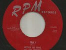DOOWOP R&B BW  / JUMP-- ARTHUR LEE MAYE & the CROWNS -  TRULY  --HEAR- 1955 RPM
