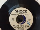 FUNK/ SOUL 45 RPM RECORD - WOMAN - SHOCK 1010
