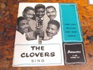 THE CLOVERS Sing EP ATLANTIC 50s vocal group doo wop r&b sleeve=VG++ vinyl rough