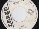 RICK & THE KEENS - PEANUTS (SMASH 1705) WHITE DJ, PROMO, CLASSIC