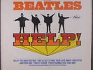 BEATLES: Help  LP (Mono, disc clsoe to VG+, black/rainbow matte label, company