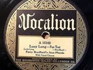 JAZZ 78 - PERRY BRADFORD'S JAZZ PHOOLS w/ LOUIS ARMSTRONG VOCALION Clean Copy