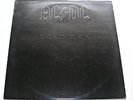 AC/DC 'BACK IN BLACK' 1980 STEREO LP EX/VG