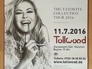 ANASTACIA 2016 MÜNCHEN  ++  orig.Concert Poster - Konzert Plakat  NEU