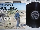 SONNY ROLLINS WAY OUT WEST CONTEMPORARY LAX-3010 Japanese Pressing Vinyl LP