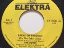 60's The Doors BREAK ON THROUGH Elektra 45  Canadian pressing NM