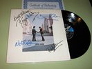PINK FLOYD - HAND SIGNED LP FIRMADO “ WISH YOU WERE HERE ”  4 AUTOGRAFOS