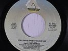 PHYLLIS HYMAN: You Know How To Love Me / Give A Little More 45 Soul