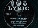 78bs-Louisiana R&B -LYRIC 100-Clarence Bon Ton Garlow