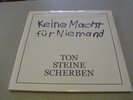 Ton Steine Scherben - Keine Macht Für Niemand - 2LP Vinyl // Neu&OVP // Gatefold