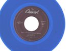 BEATLES--7'-BLUE VINYL 45--(WHILE MY GUITAR GENTLY WEEPS/BLACKBIRD)--NEAR MINT