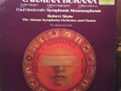 NM TELARC Carl ORFF Carmina Burana SHAW Atlanta AUDIOPHILE Hindemith TAS 10056/7