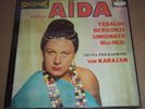 Tebaldi/Bergonzi/Karajan VERDI Aida - London Blueback OSA 1313 SEALED