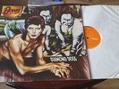 david bowie diamond dogs vinyl album original orange label