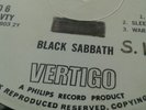 BLACK SABBATH S/T UK vinyl LP VG/VG 1st Press Philips credit Vertigo Swirl