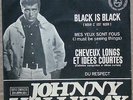 JOHNNY HALLYDAY 1967 Black Is Black RAREUnique Philips P/S 7” EP BRAZIL Bresil