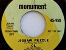 NORTHERN SOUL 45 PROMO / CL & PICTURES / BABY NOT NOW / MONUMENT 958