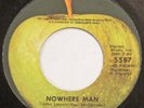 BEATLES Nowhere Man / What Goes On APPLE 45 All Rights Reserved Near Mint 7”