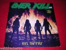 Overkill - Feel the Fire, Noise N0035 Vinyl LP 1985